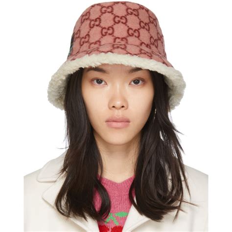 gucci pink wool hat|gucci pink cap.